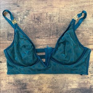 Victoria's Secret Green Lace Bralette